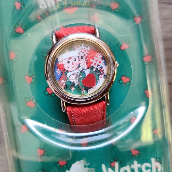 NIB Vintage Raggedy Ann & Andy Snowden  Collectible Watch - Picture 4 of 6